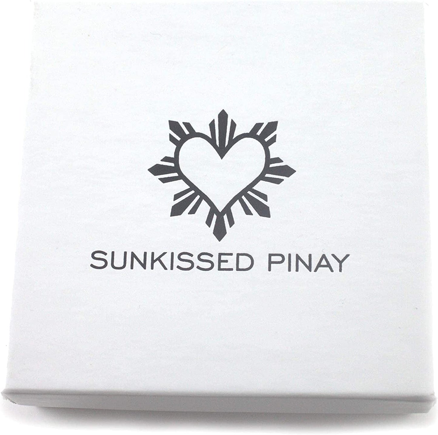 Philippines Sun Hoop Earrings, Pinoy Pride Jewelry,