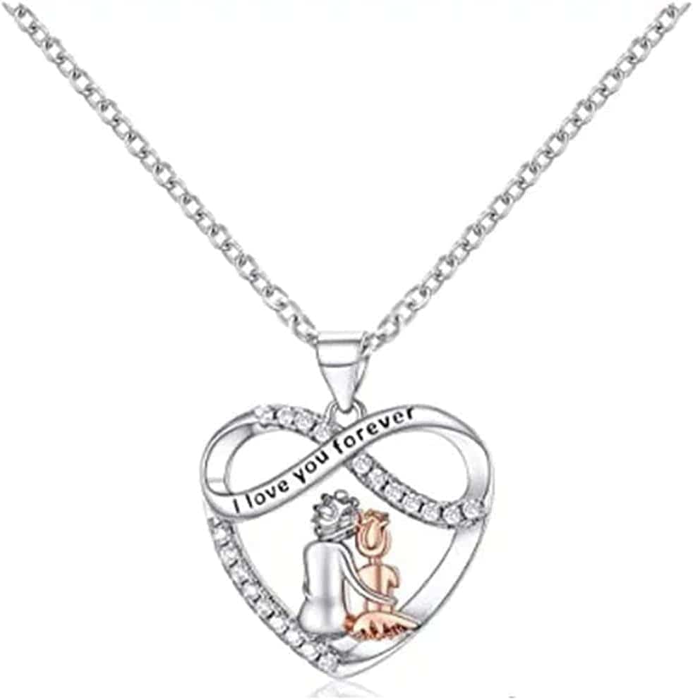 Phoenix Necklace Gifts for Women 925 Sterling Silver Nirvana of Phoenix Firebird Pendant Pendant Jewelry for Girls Mom Daughter V-as Show / One Size