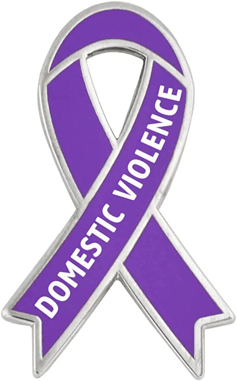 Pinmart Domestic Violence Awareness Domestic Violence Awareness Ribbon / 10 Pack