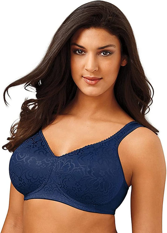 Playtex 18 Hour Ultimate Lift & Support Wirefree Bra_Blue Velvet_38Dd