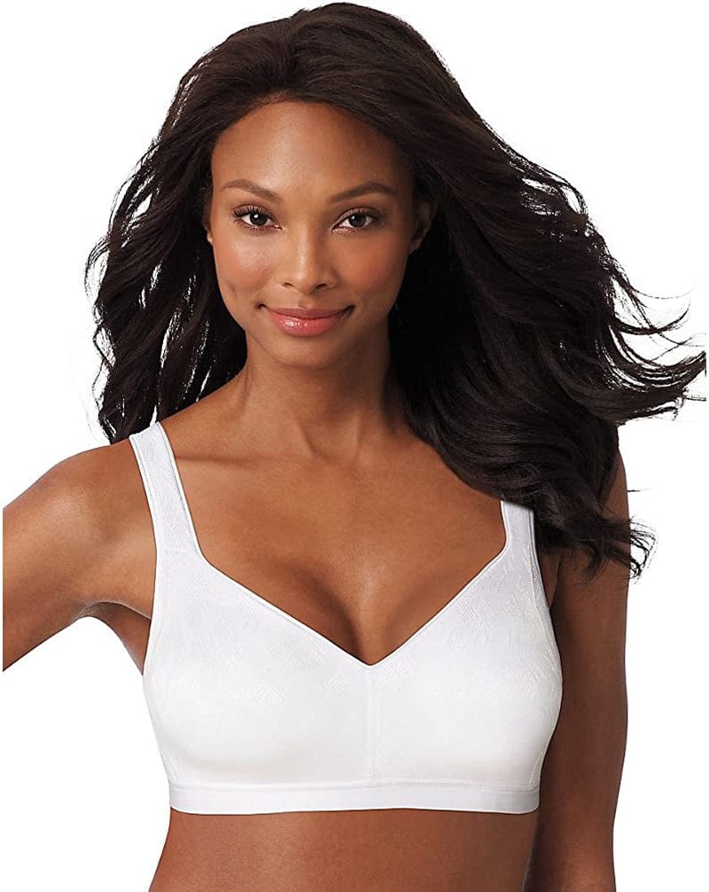 Playtex Women'S 18 Hour Active Comfort Wirefree Bra US5452 White / 44DD