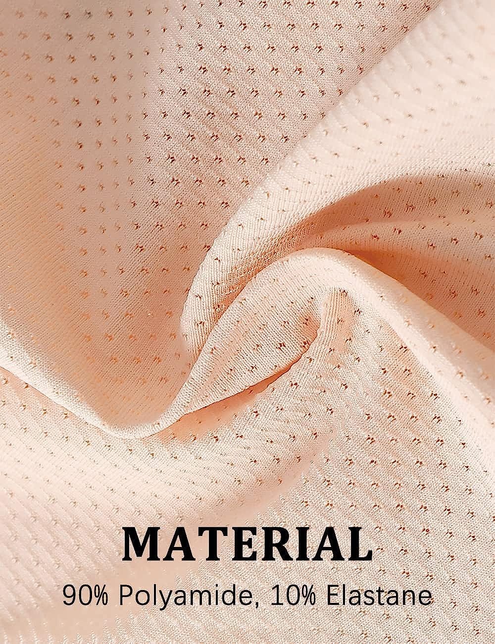 POKARLA Seamless Thongs for Women No Show Underwear Pack of 10