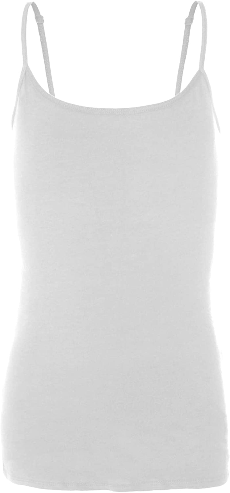 Preteen Training Bra Camisole Wireless Built in Fabric Support Cami White / Small