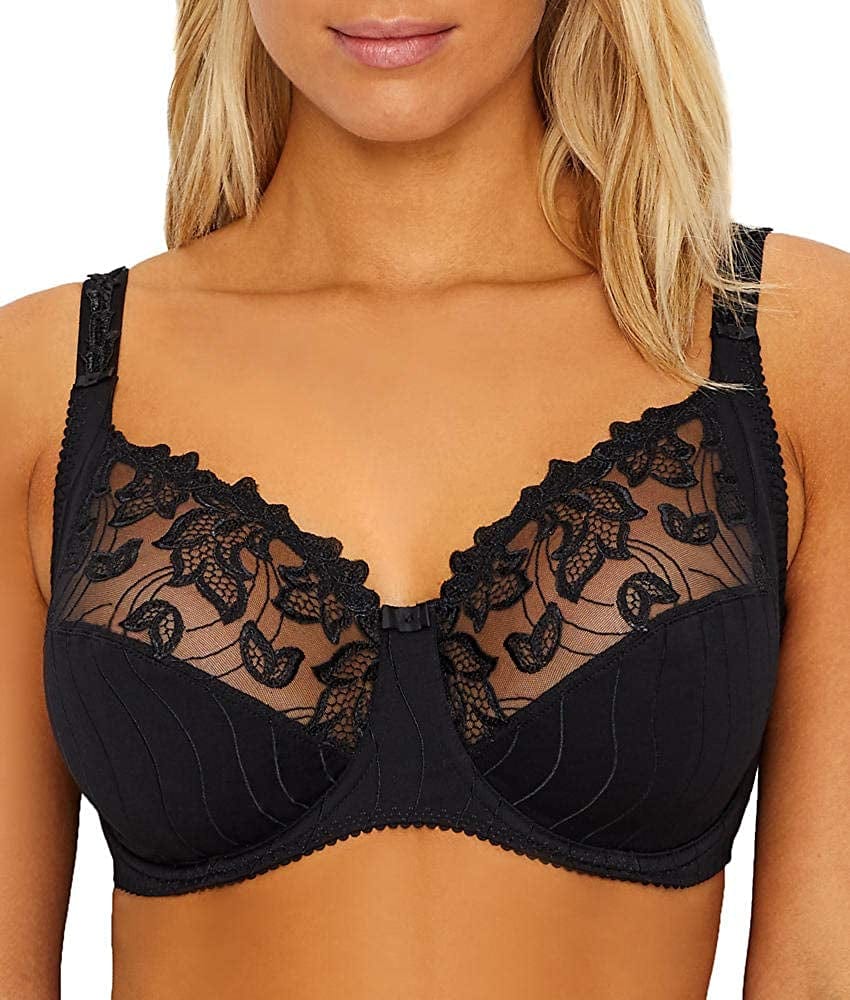 Primadonna Women'S Wide Full Cup Black (Black Zwa) / 30D