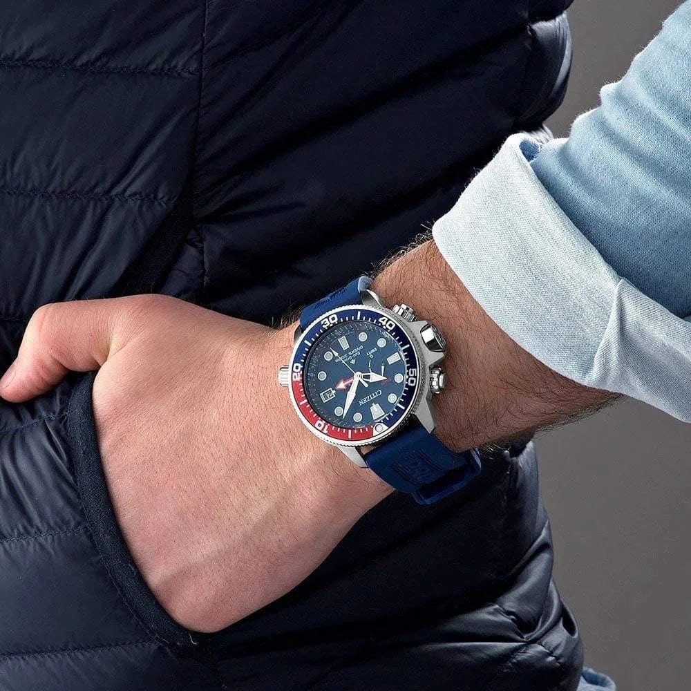 Promaster Eco-Drive Blue Dial Men'S Watch BN2038-01L