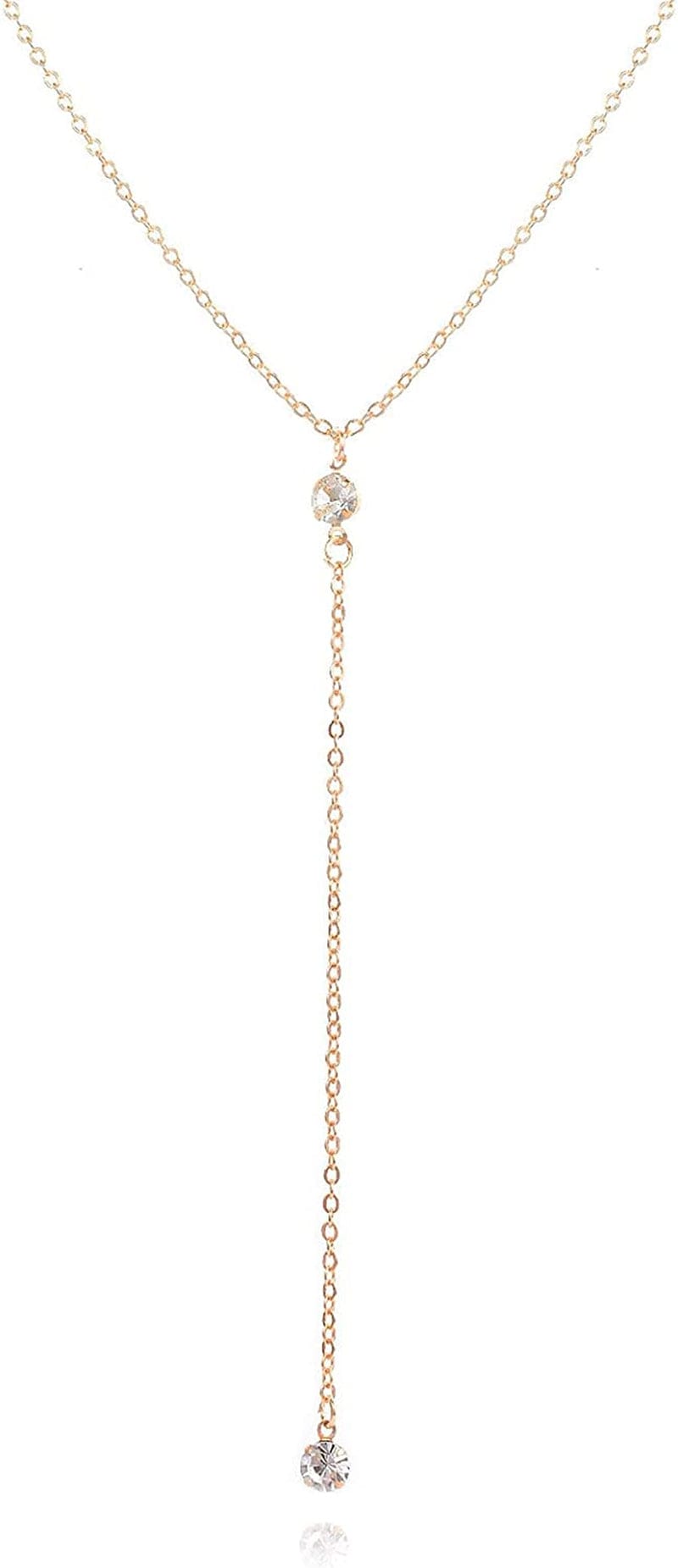 Punk Simple Style Gold/Silver Plated Lightning Long Exaggerated Square Geometric Stick Drop Dangle Earring for Women GOLD-1