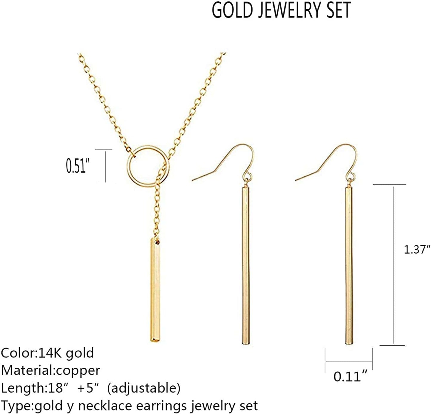 Punk Simple Style Gold/Silver Plated Lightning Long Exaggerated Square Geometric Stick Drop Dangle Earring for Women