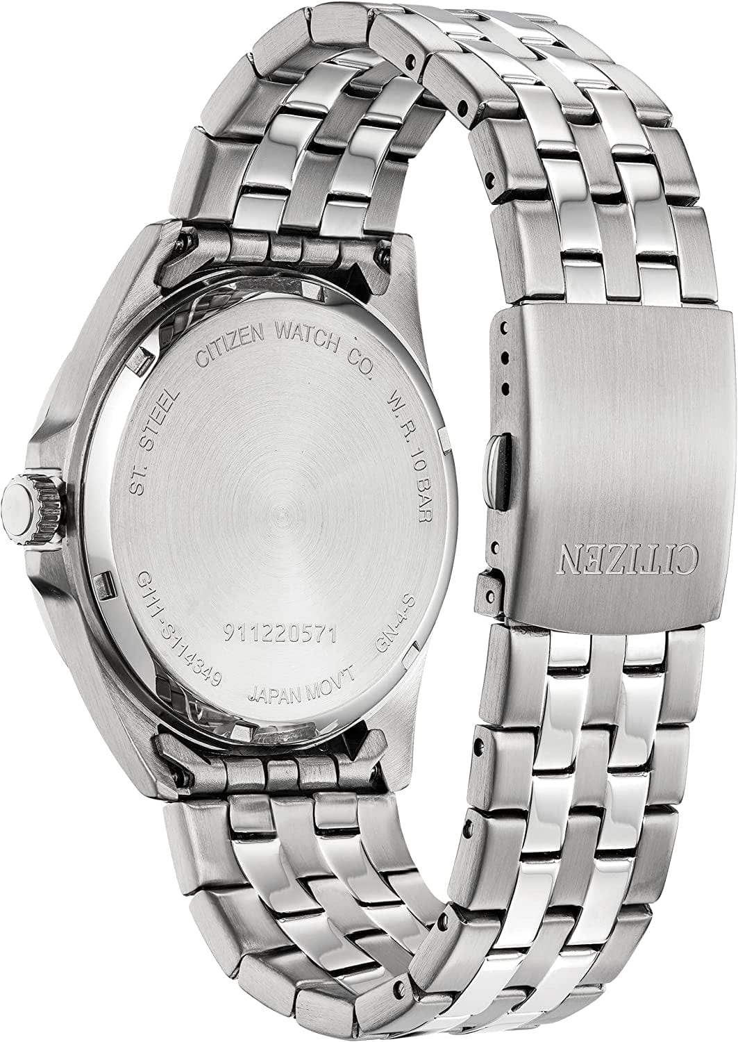 Quartz Mens Watch, Stainless Steel, Classic, Silver-Tone (Model: BI5050-54E)