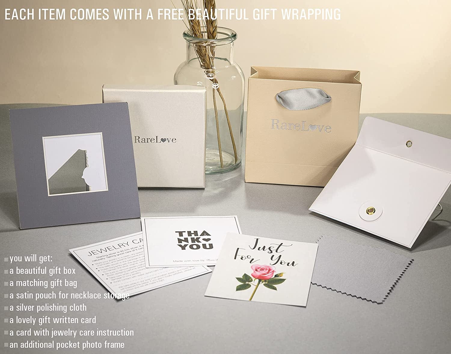 Rarelove Aunt Gifts,Aunt, Gifts for Aunt Gifts from Niece,925 Sterling Silver Tiny Infinity Heart Necklaces for Women,Aunt Niece Necklace