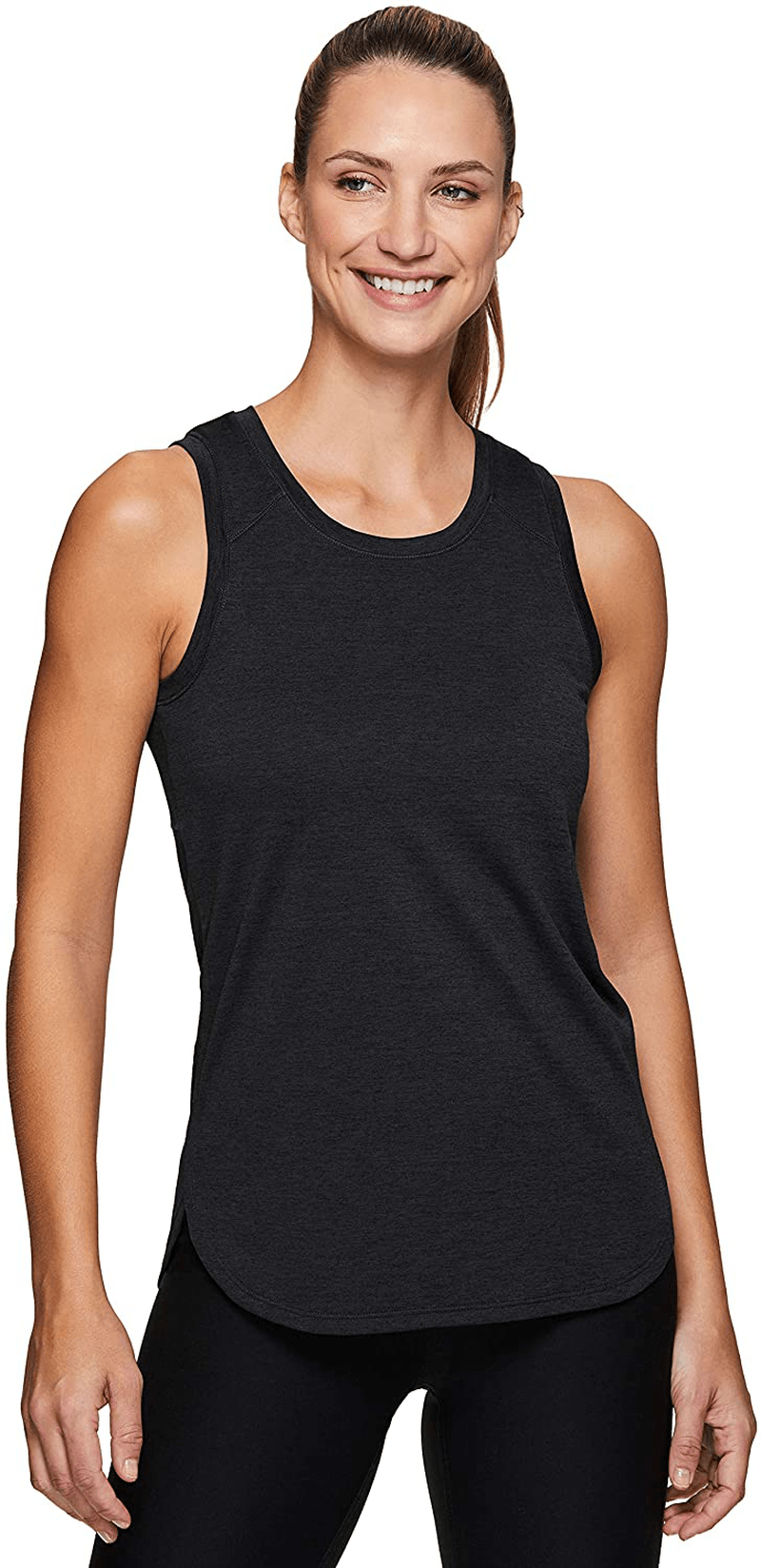 RBX Active Women'S Sleeveless Athletic Performance Running Workout Yoga Tank Top with Mesh Ventilation Apparel & Accessories > Clothing > Activewear Kylie Max