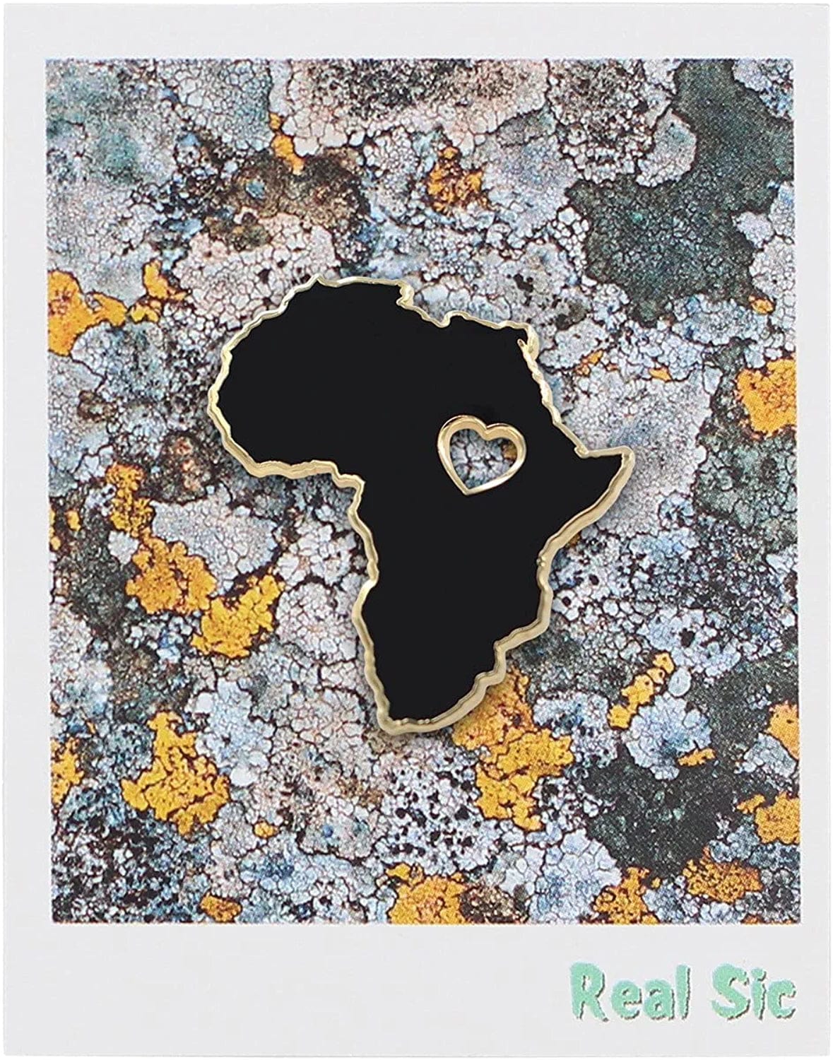 REAL SIC Africa Pin - Wakanda Forever, BLM, & Black Panther Enamel Pin