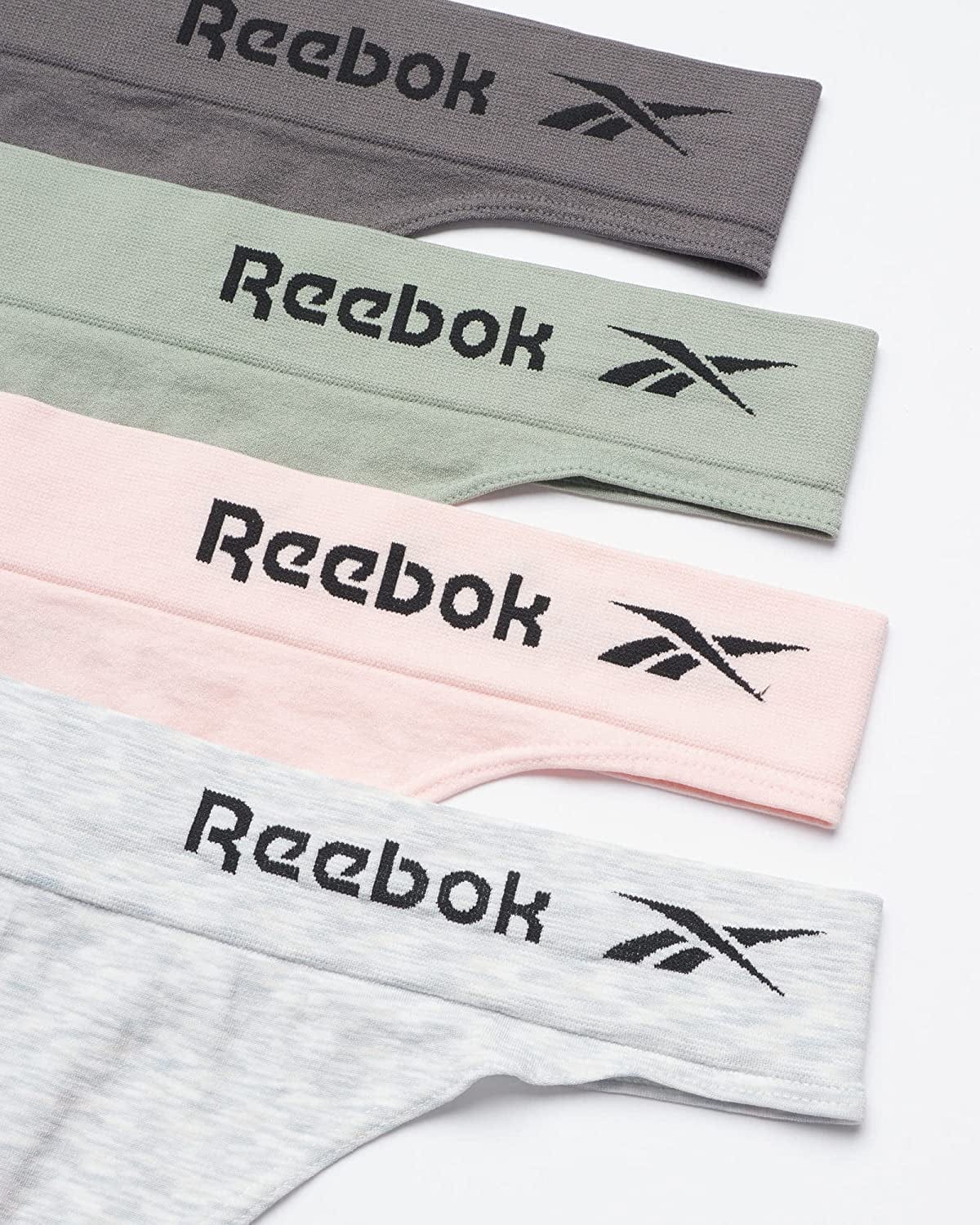 Reebok Women'S Underwear - Seamless Thong (4 Pack)