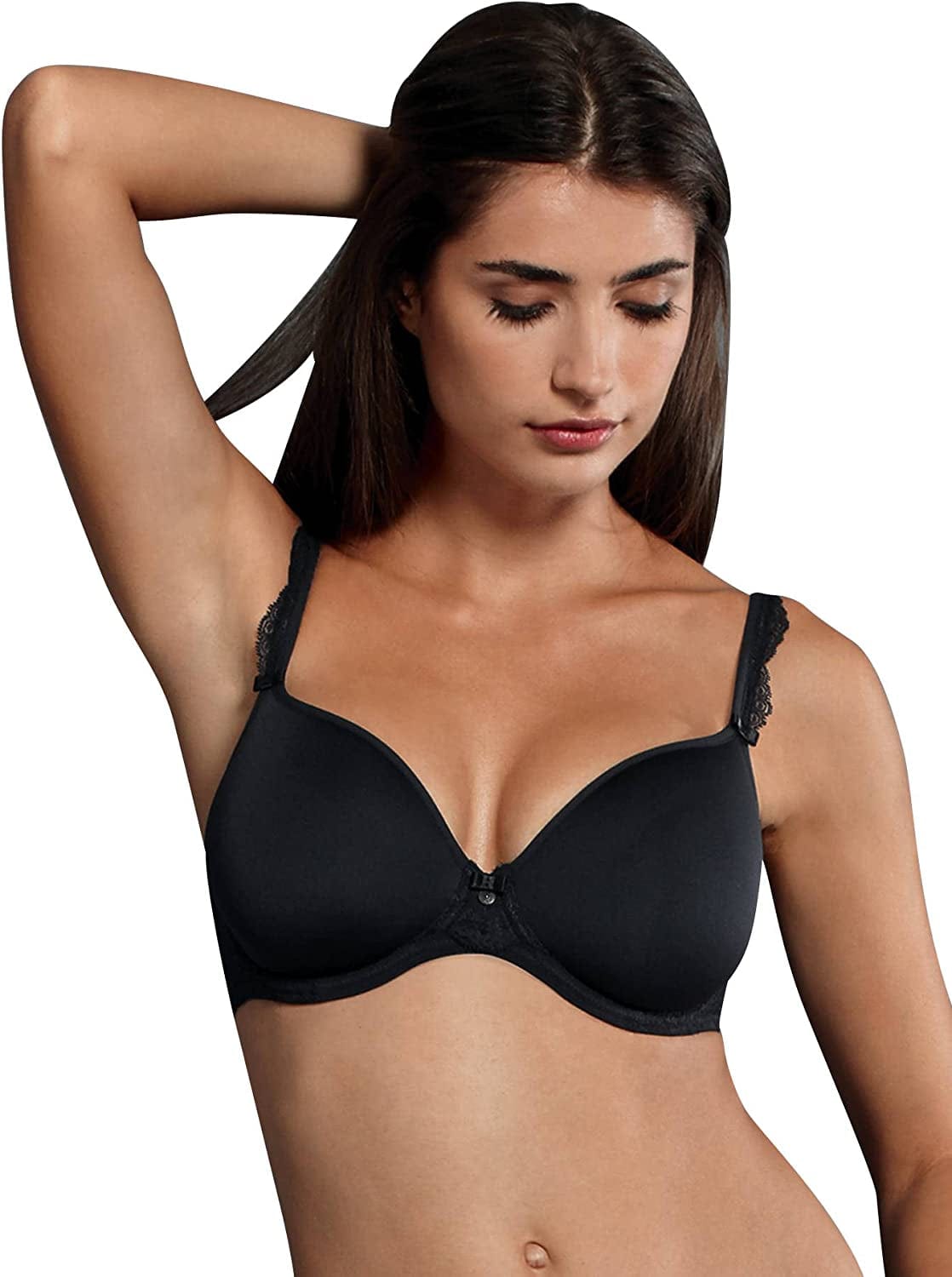 Rosa Faia 5637-001 Women'S Selma Black Underwired Spacer Bra Black / 32G