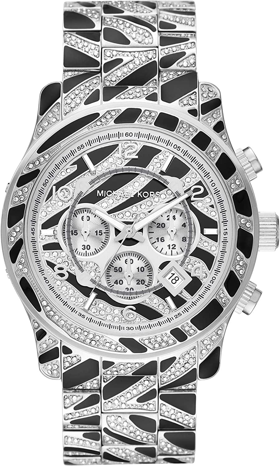 Runway Chronograph Stainless Steel Watch Multicolor