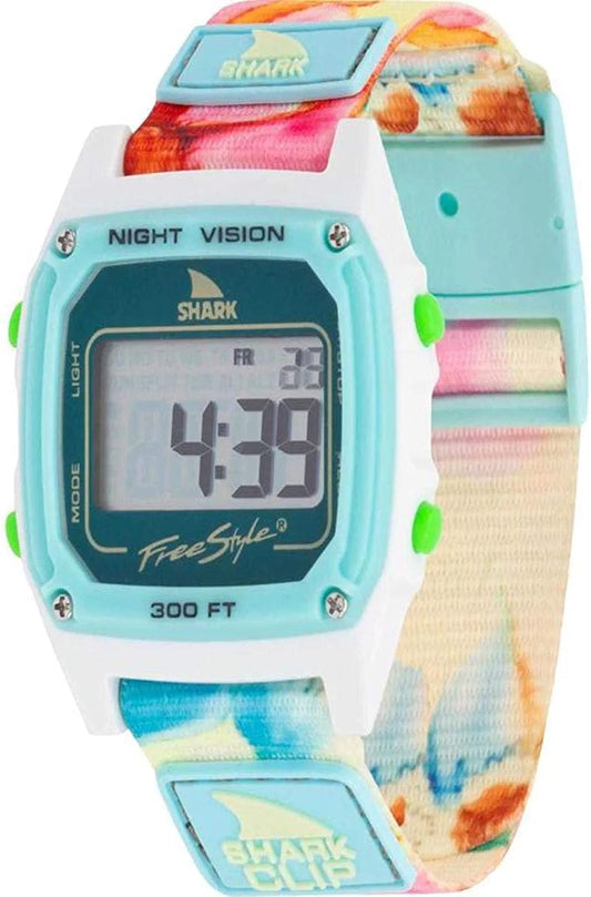 Sage Erickson Signature Shark Classic Clip Watch Flower Power / 38MM