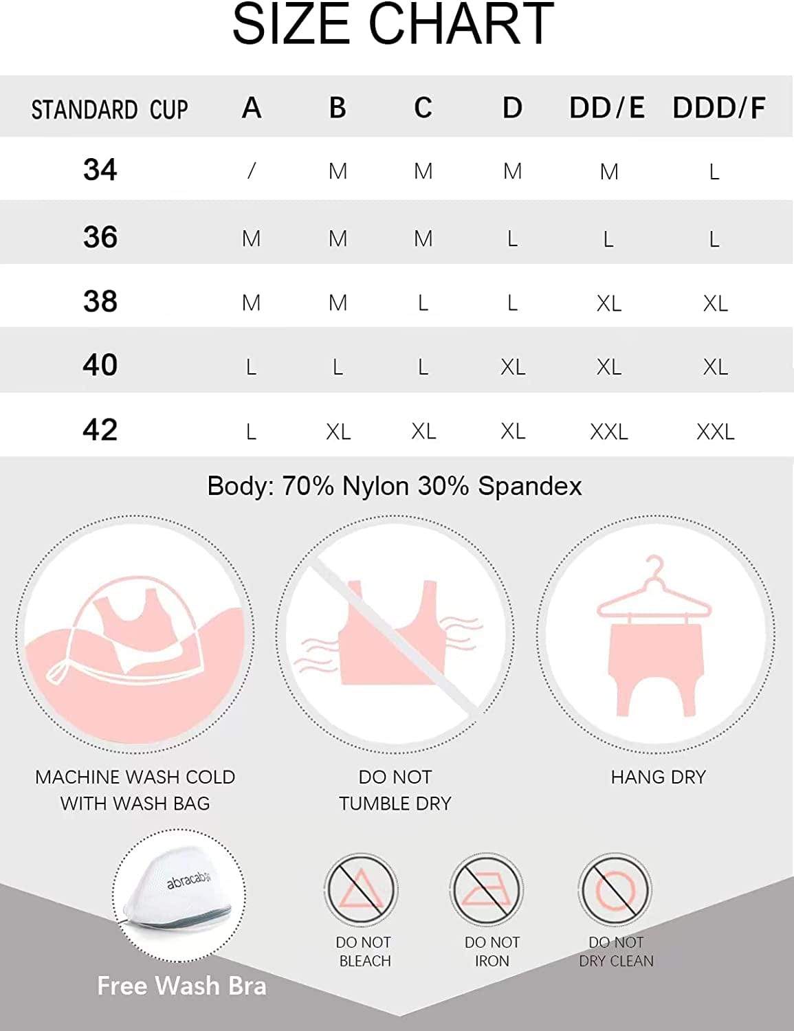 Seamless Bra,Wireless Comfort Support Everyday Bra,Smoothing Invisible Bralette for Women,Fixed Pad,Softest Bra