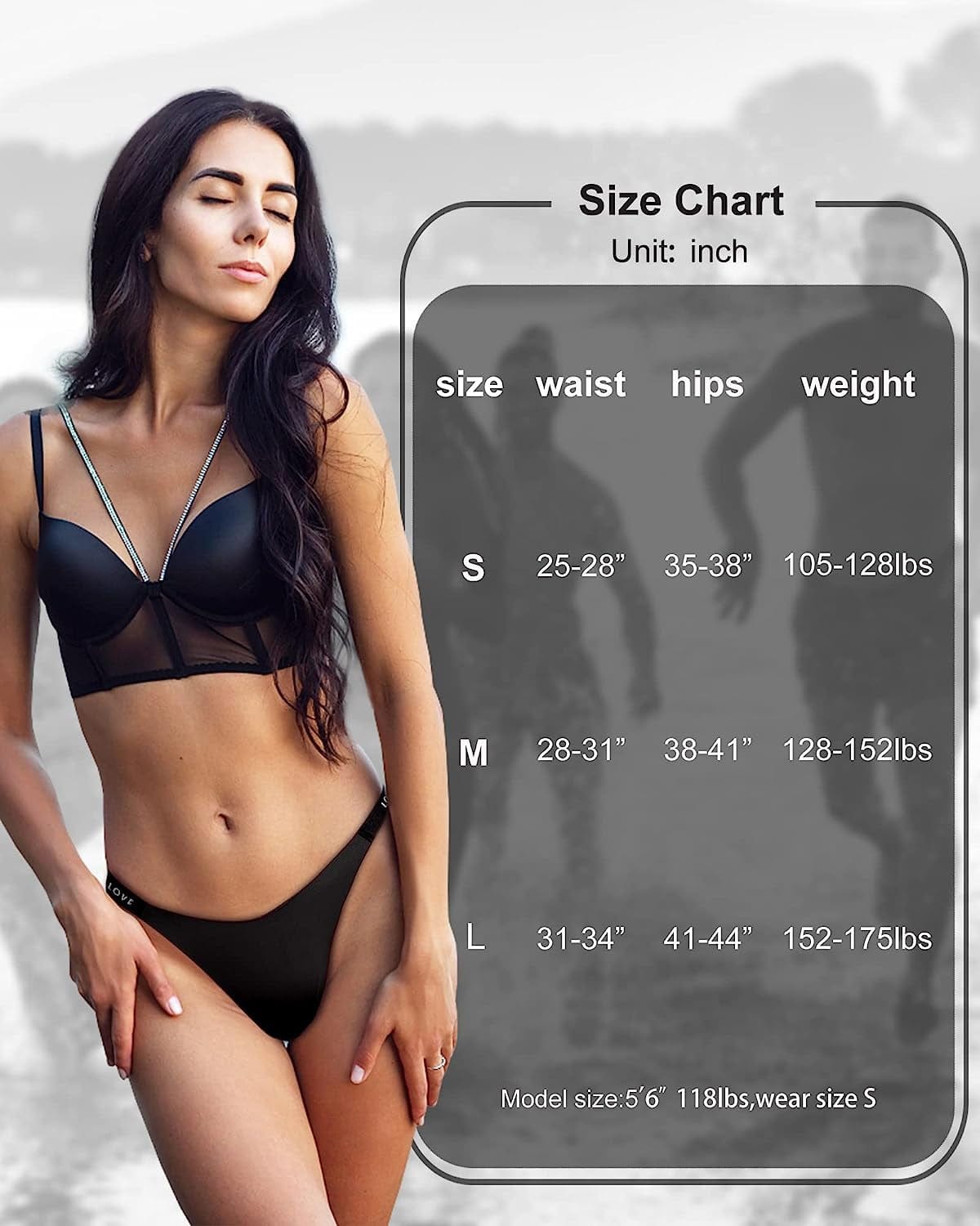 Seamless Thongs for Women Pack,High Waisted G String Thongs for Women,Cotton Thongs for Women Sexy 3-6 Pack Set