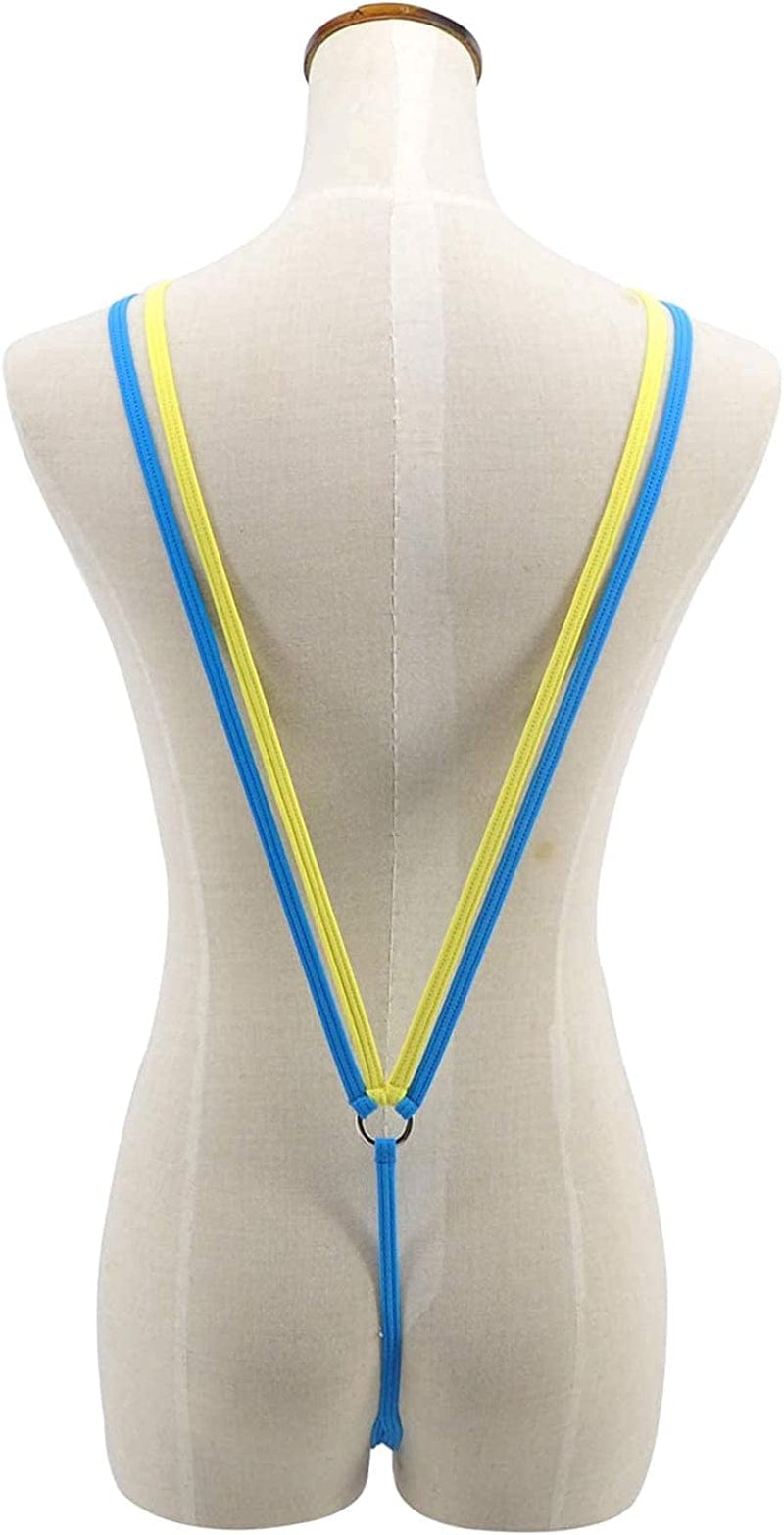 SHERRYLO Slingshot Bikini for Women Topless G String Bottom Extreme Suspender Sling Micro Bikinis