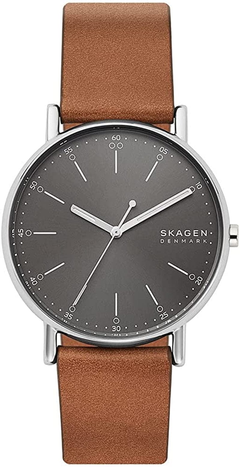Signatur Three-Hand 40Mm Minimalist Watch Silver