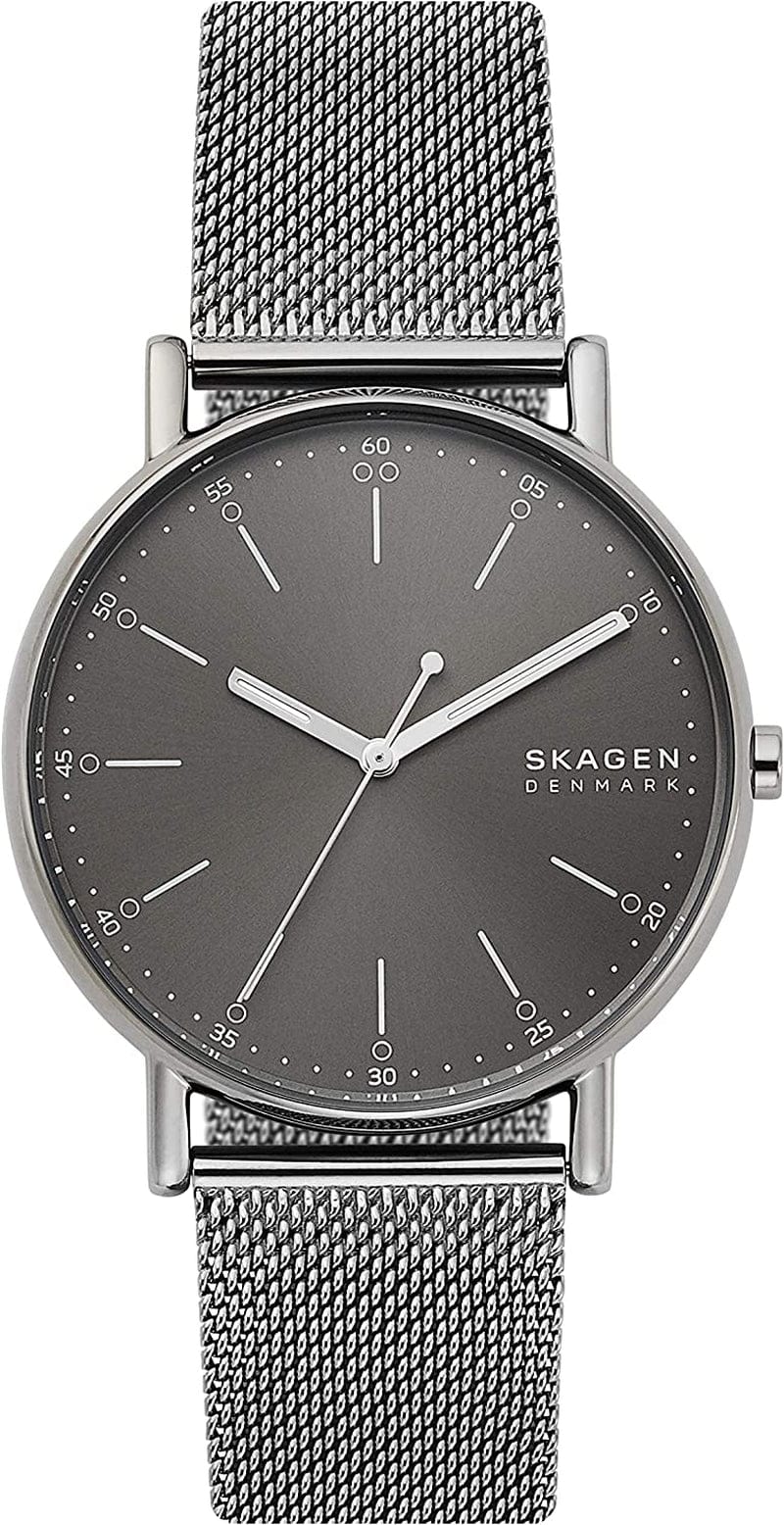 Signatur Three-Hand 40Mm Minimalist Watch Silver/Gray