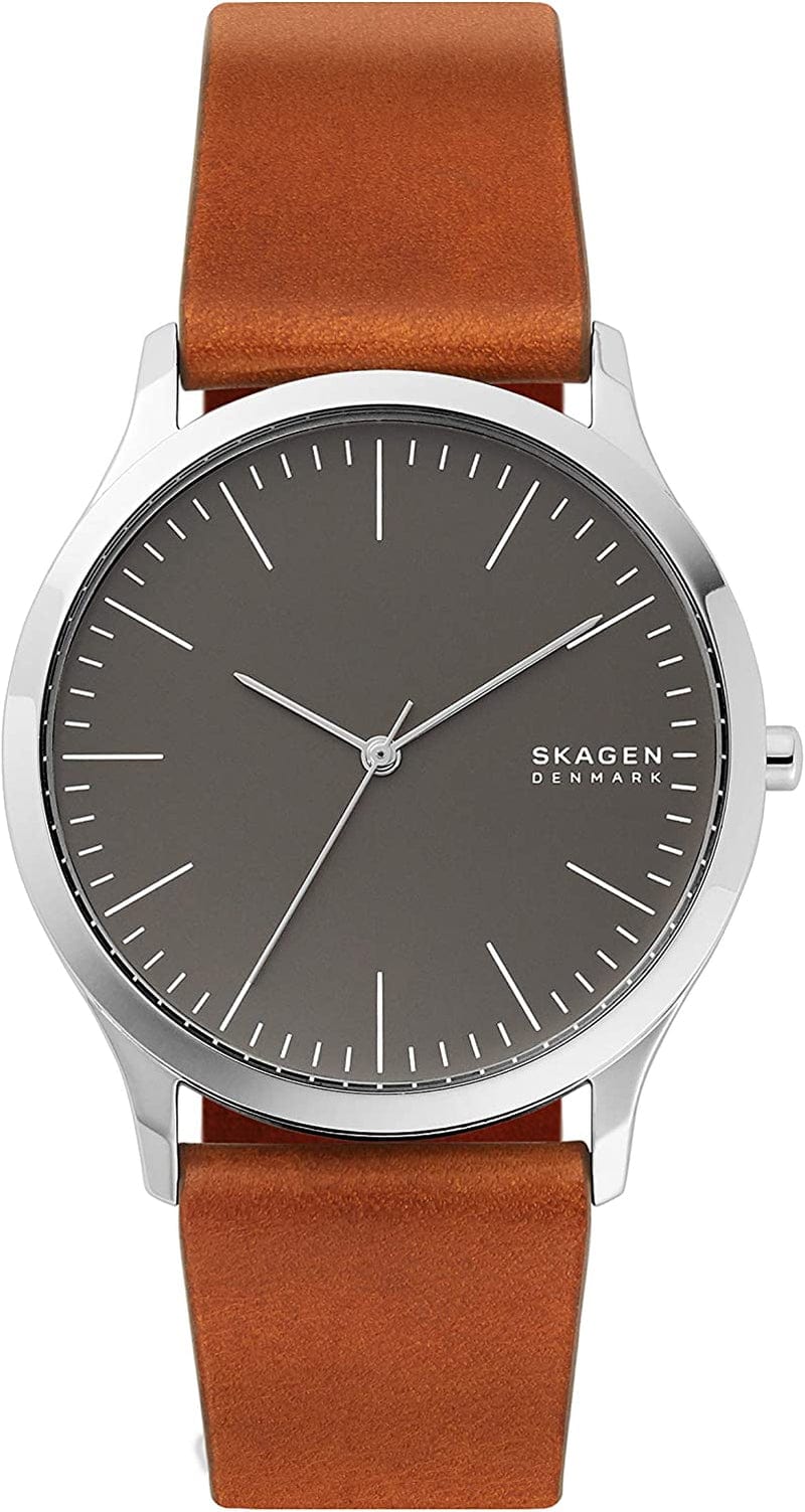 Skagen Men'S Jorn Minimalistic Stainless Steel Quartz Watch White