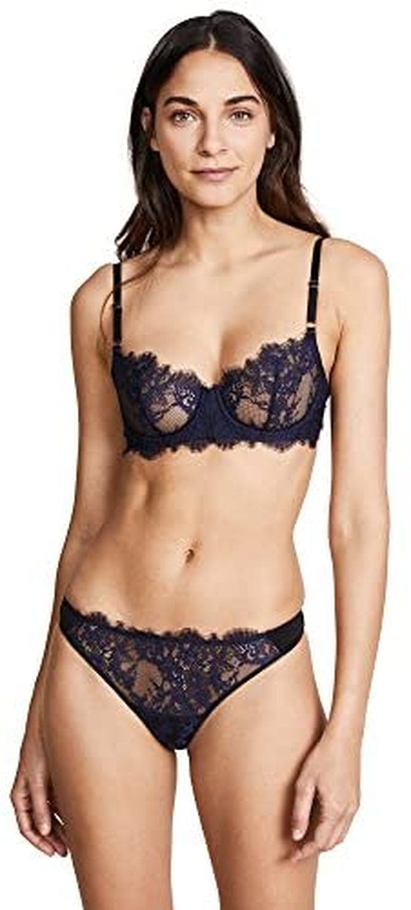 Skarlett Blue Women Entice Balconette Bra Black/Midnight / 30DD