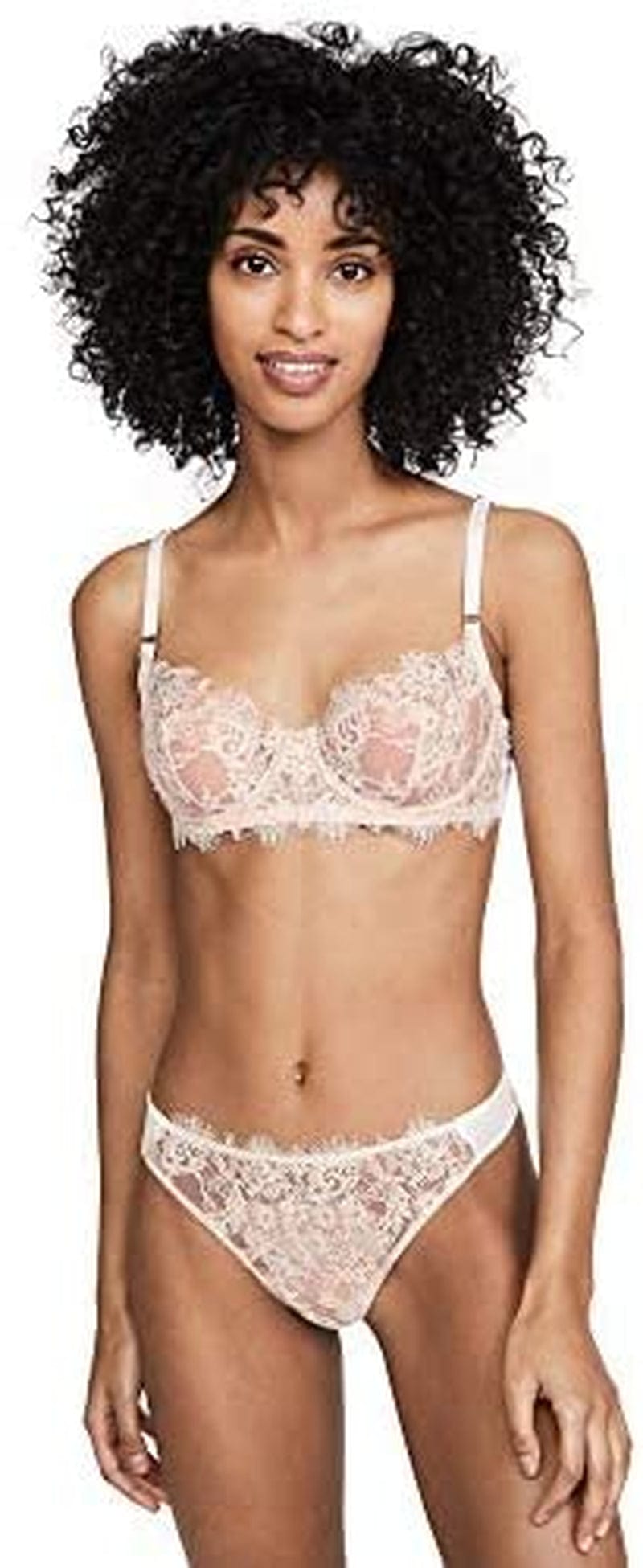 Skarlett Blue Women Entice Balconette Bra White/Nylon / 32C