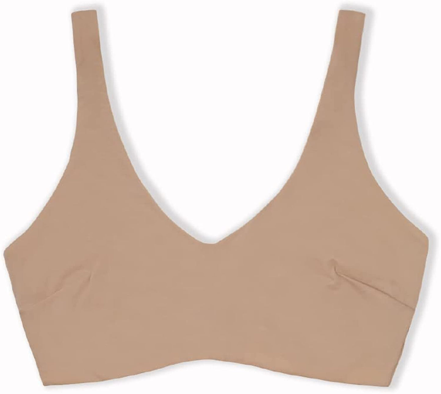 Sleep Maternity Bra | Easy for Breastfeeding, Seamless, Wireless, Day & Night Comfort with Flattering Ballet Neckline