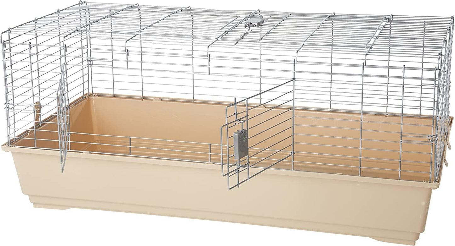 Small Animal Cage Habitat with Accessories - 49 X 27 X 21 Inches, Jumbo