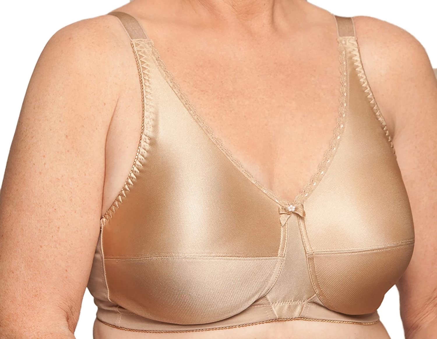 - Soft Cup Post Mastectomy Lumpectomy Pocket Bra #630 Nude / C / 48C
