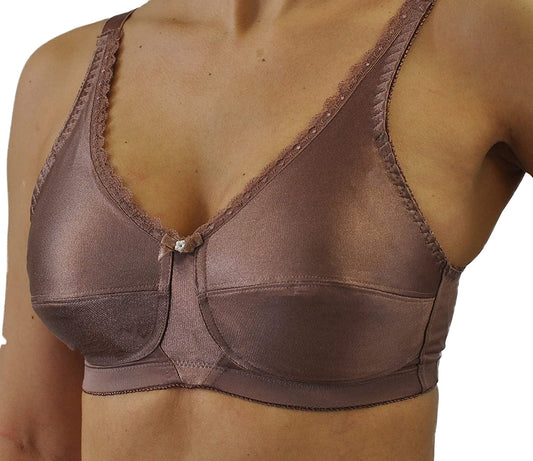 - Soft Cup Post Mastectomy Lumpectomy Pocket Bra #630 Tea Rose / C / 34C