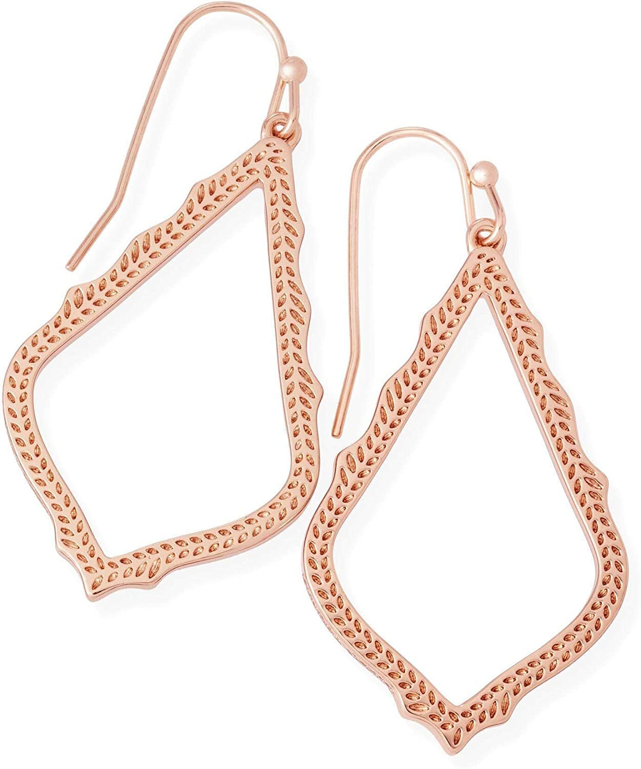 Sophia Drop Earrings for Women ROSE GOLD - ROSE GOLD METAL