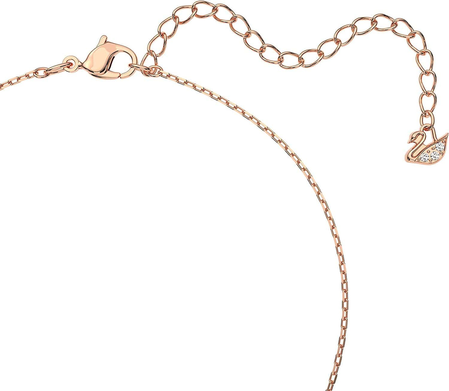 Sparkling Dance Clover Jewelry Collection, Rose Gold Tone Finish, Pink Crystals, Clear Crystals