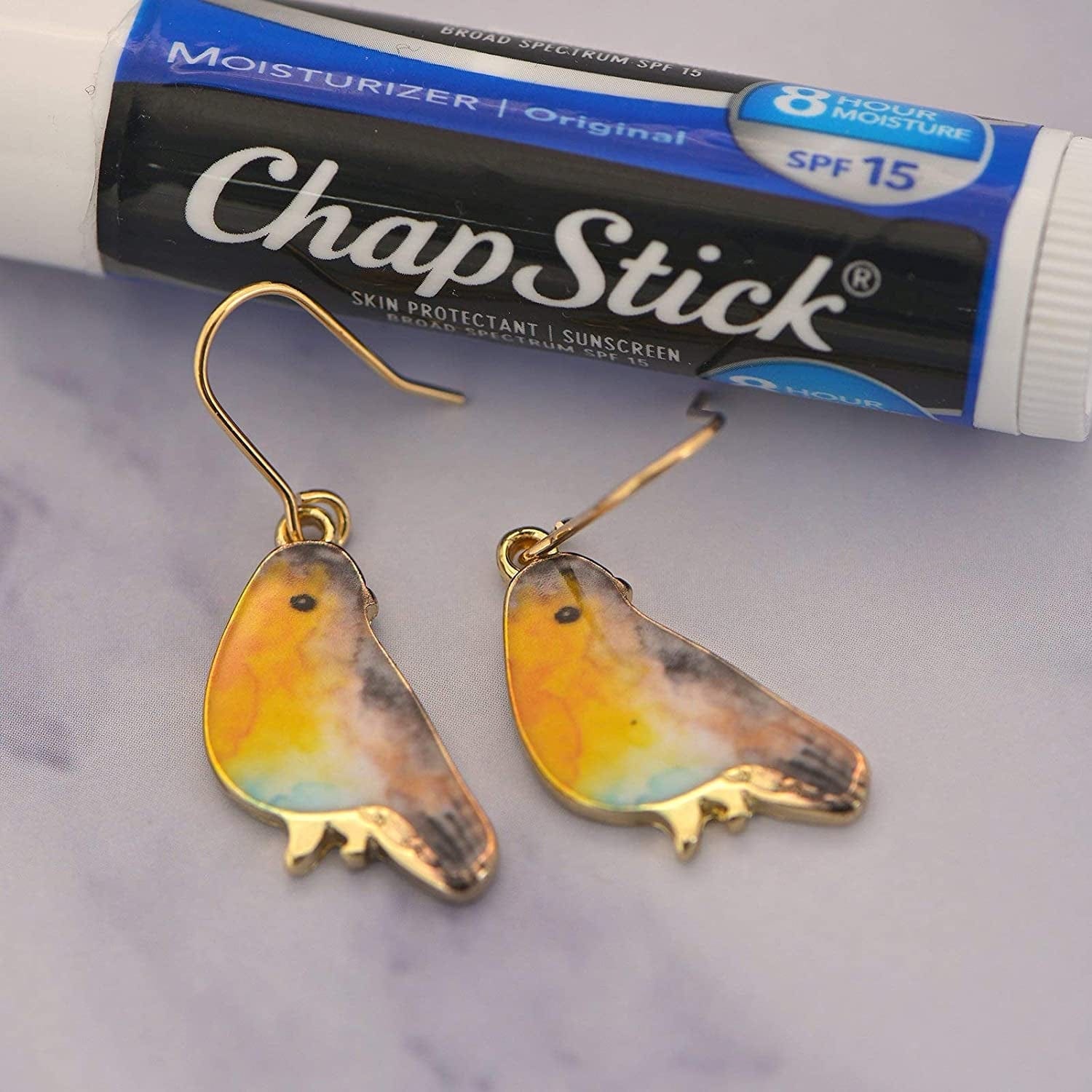 Spinningdasiy Dangling Colorful Flying Creature Bird Earrings | Bird Lover Earrings
