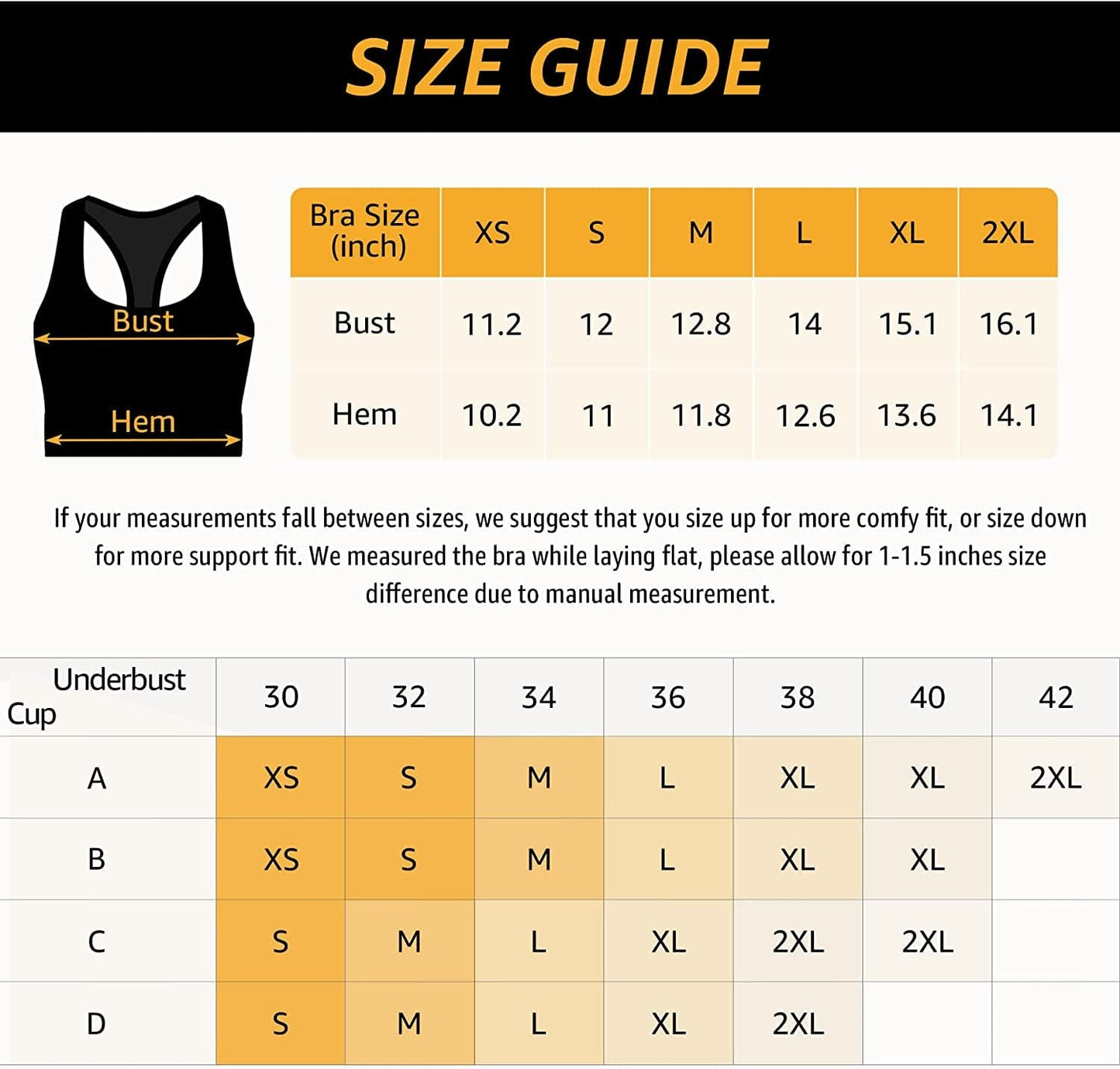 Sports Bra for Women Padded Mid-Impact Racerback Workout Bras Wirefree Yoga Tops