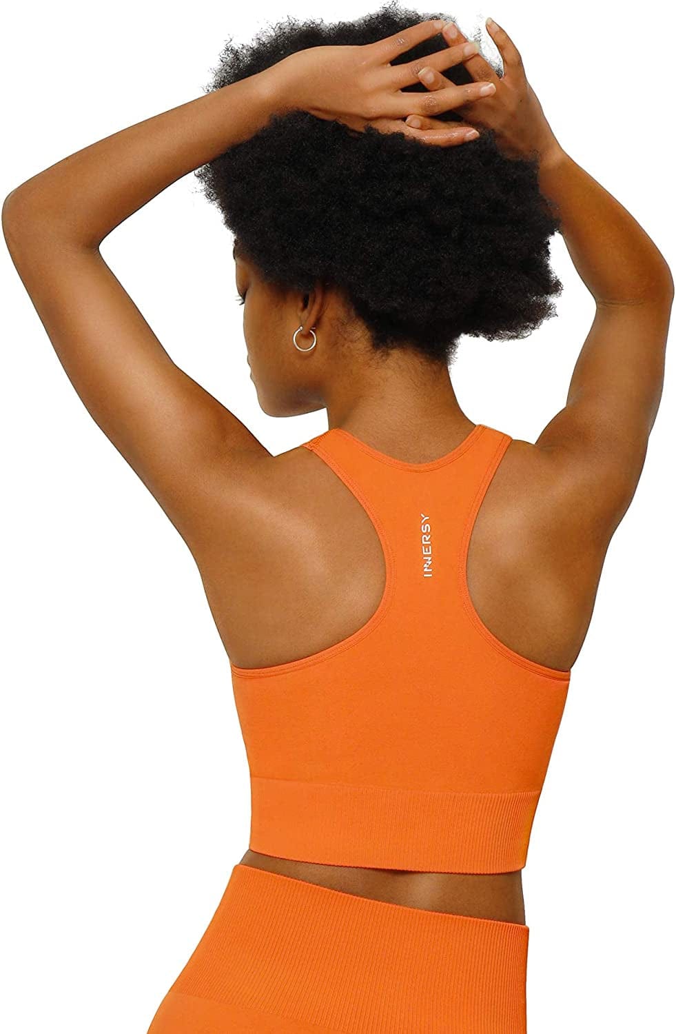 Sports Bra for Women Padded Mid-Impact Racerback Workout Bras Wirefree Yoga Tops