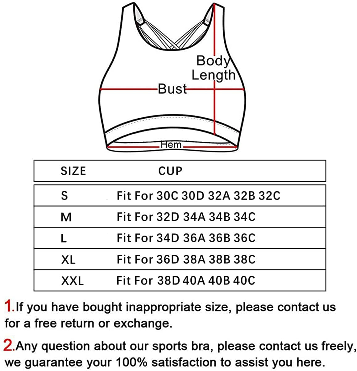 Sports Bras for Women Cross Back Padded Sports Bra Medium Support Workout Running Yoga Bra