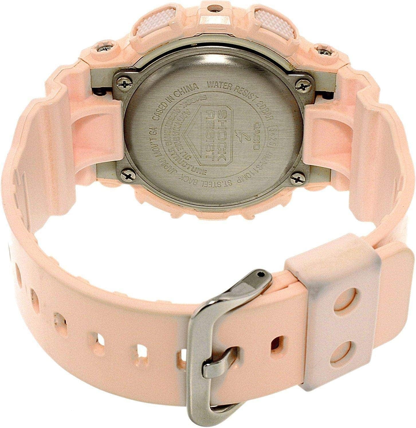 Sports Watch Gold and Pink Dial Pink Quartz Ladies