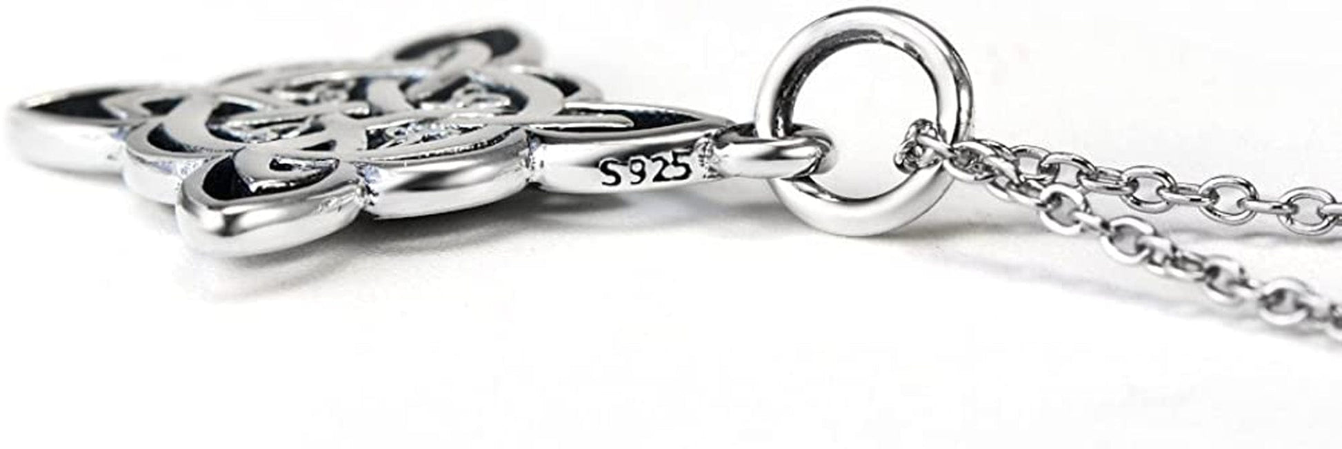 Sterling Silver Irish Celtic Knot Triquetra Trinity Vintage Viking Jewelry for Women Men