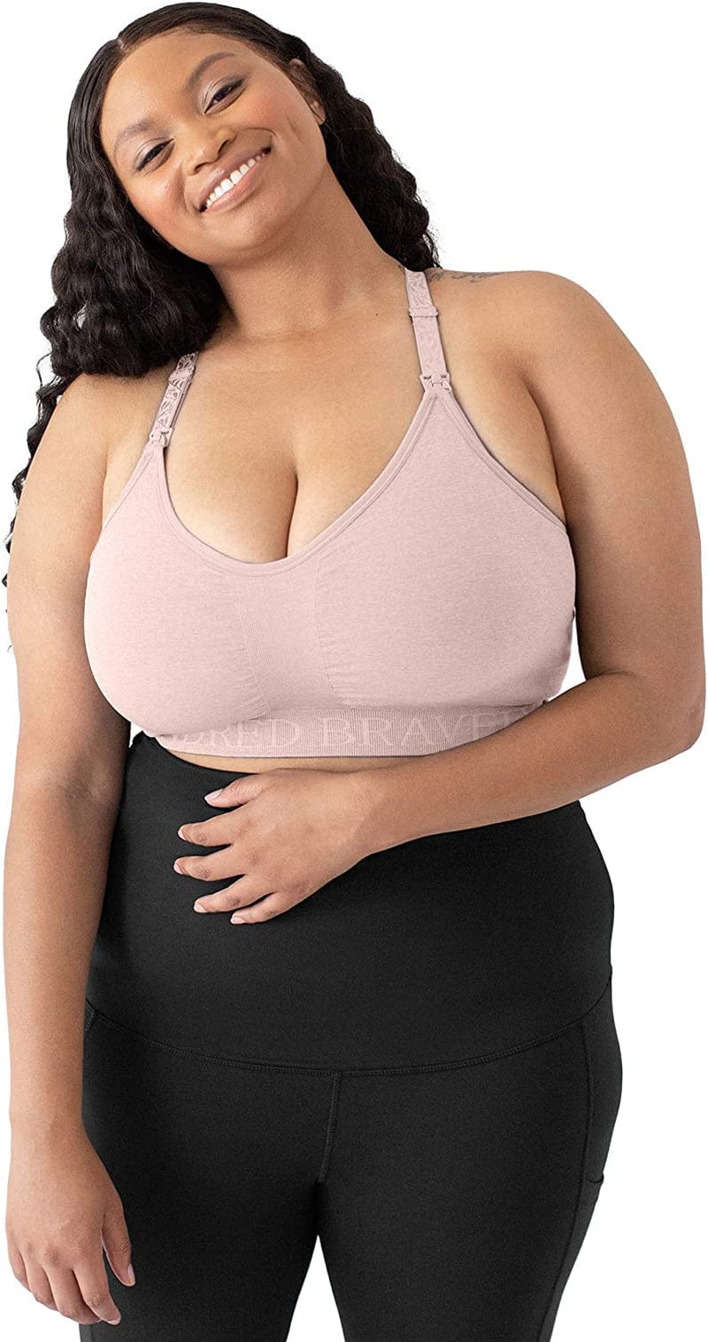 Sublime Support Low Impact Nursing & Maternity Sports Bra Pink Heather / Large / Busty