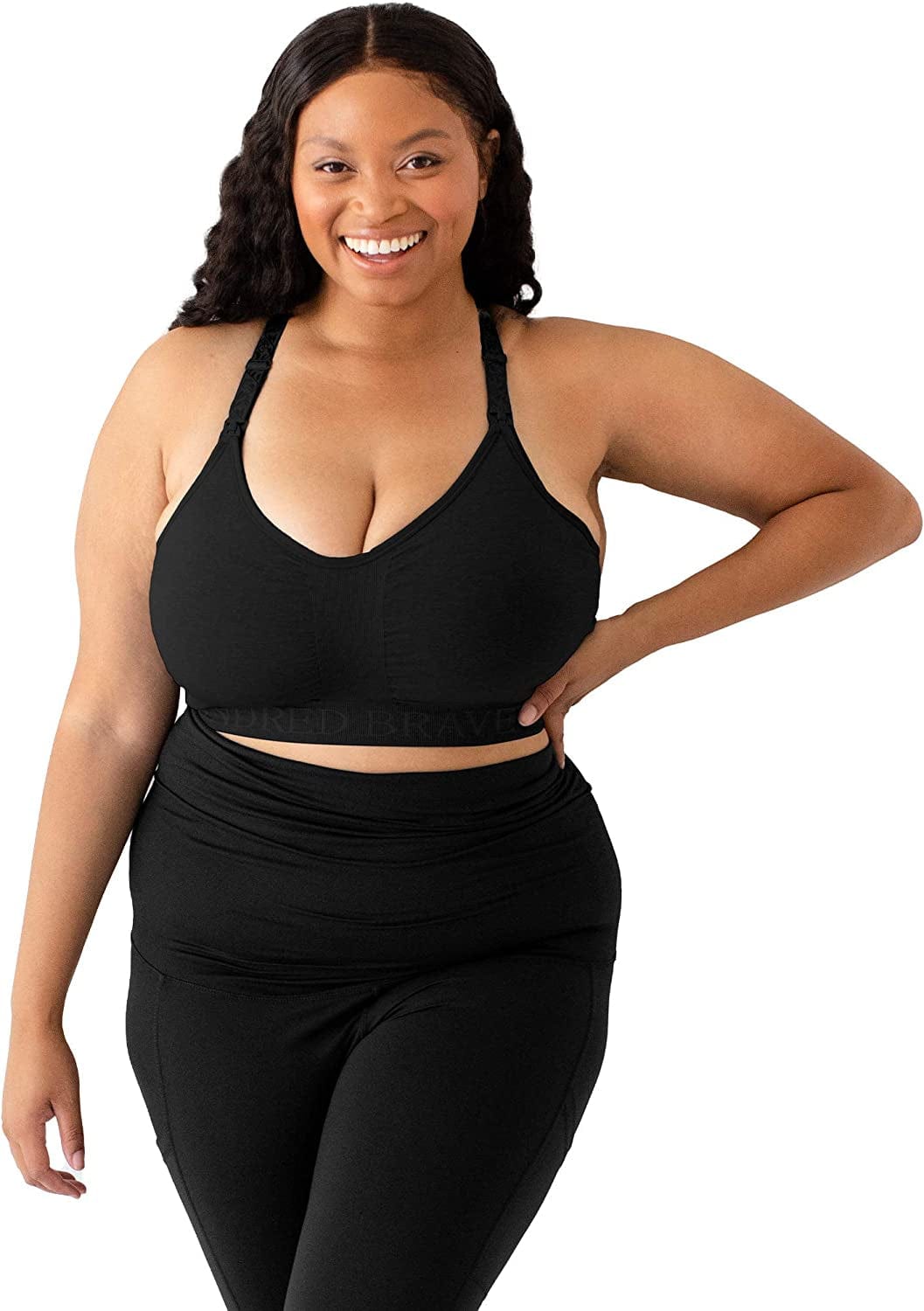 Sublime Support Low Impact Nursing & Maternity Sports Bra Black / X-Large / Busty