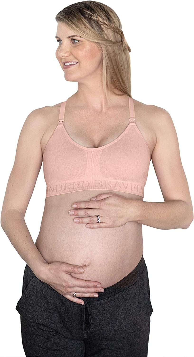 Sublime Support Low Impact Nursing & Maternity Sports Bra Pink Heather / Large / Regular