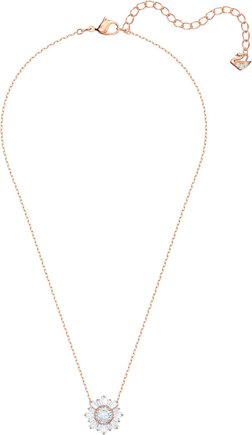 Sunshine Jewelry Collection, Clear Crystals, Pink Crystals, Rose Gold-Tone Finish