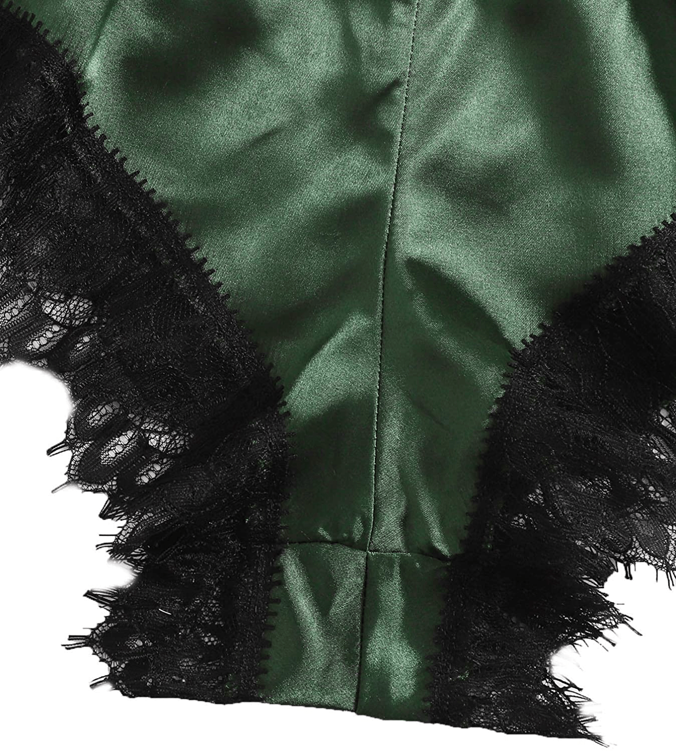Sweatyrocks Women'S Lace Trim Underwear Lingerie Straps Bralette and Panty Set Apparel & Accessories > Clothing > Sleepwear & Loungewear Kylie Max
