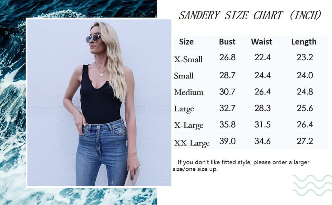 Tank Tops for Women Summer Sleeveless V Neck Fitted Top Slim Ribbed Racerback Basic Cami Shirt Tanks