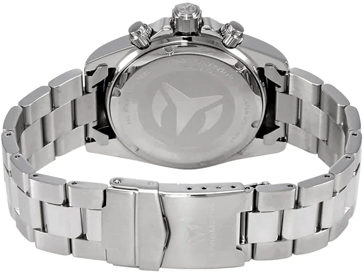 Technomarine Manta Ray Quartz Watch with Stainless Steel Strap, 22 (Model: TM-219000)