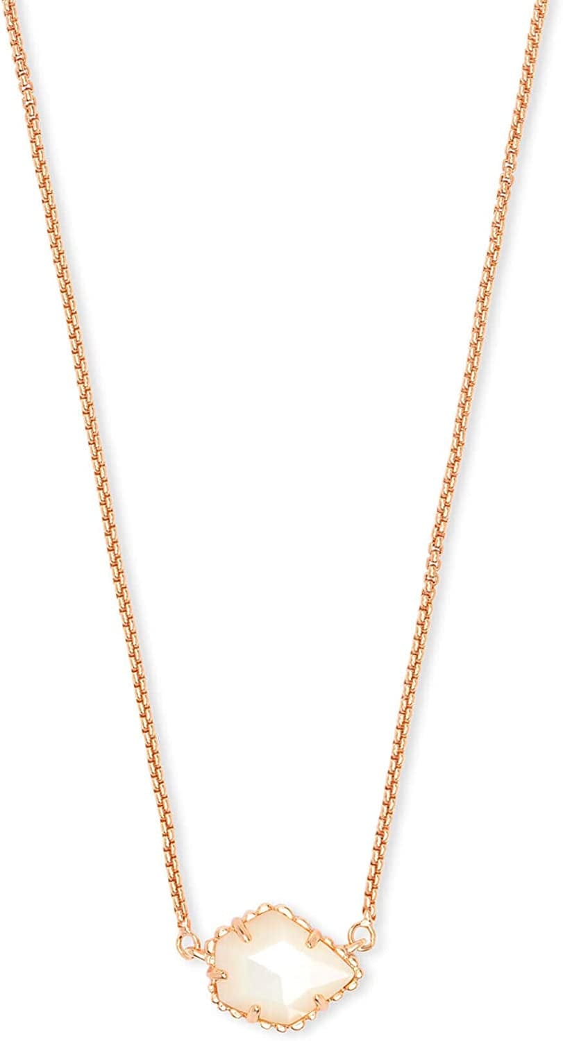 Tess Pendant Necklace for Women, Fashion Jewelry ROSE GOLD-PLATED - IVORY MOTHER OF PEARL