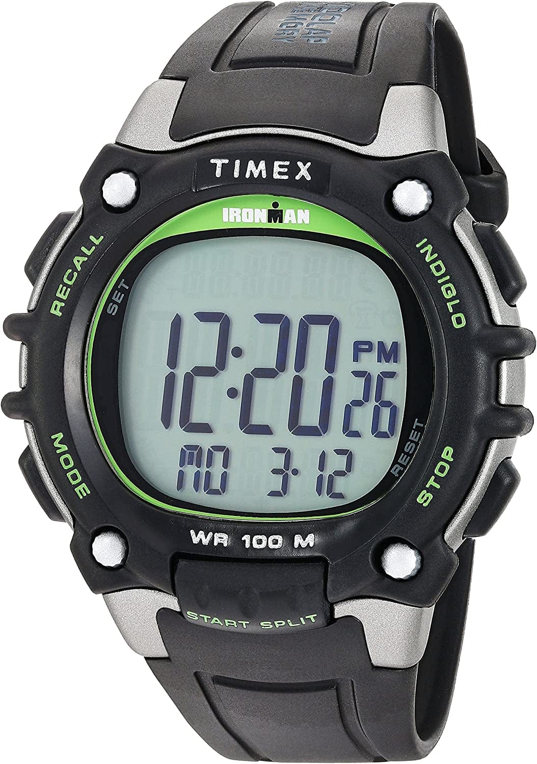 Timex Full-Size Ironman Classic 100 Watch Black/Green