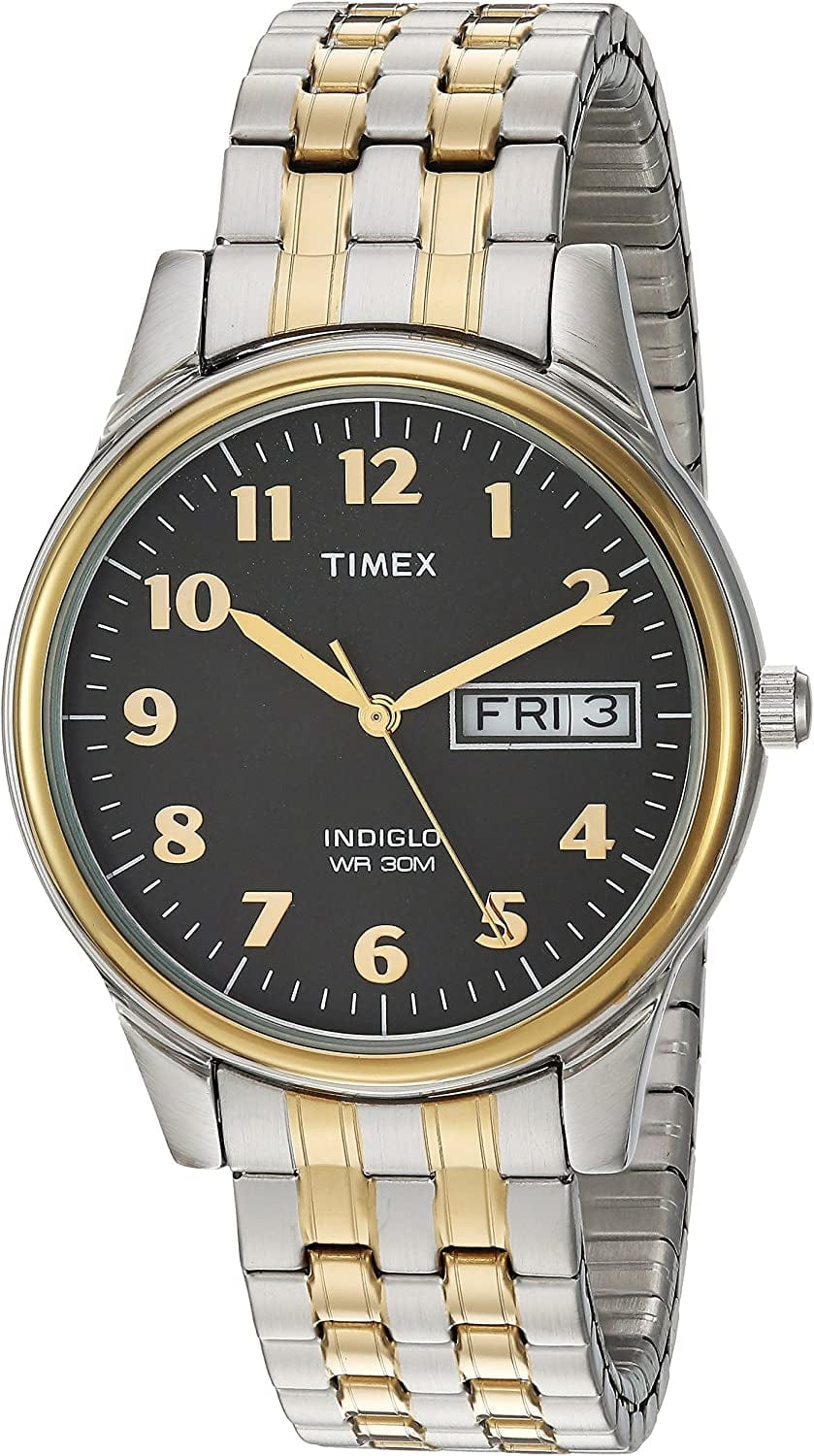 Timex Men'S Charles Street Watch Two-Tone/Black