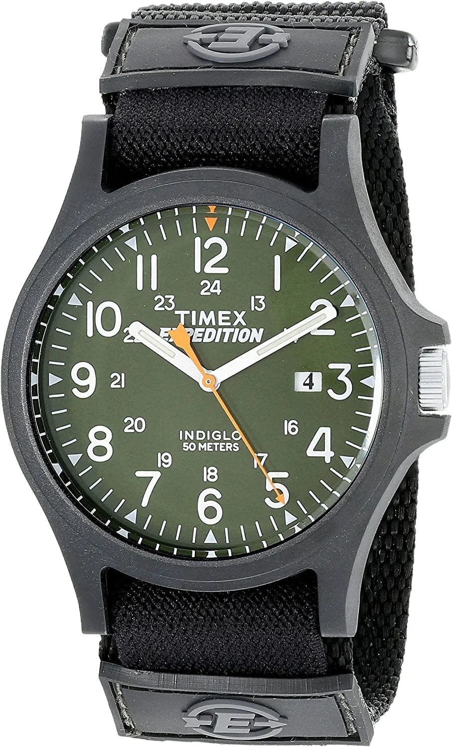 Timex Men'S Expedition Acadia Full Size Watch Black/Green Fast Wrap